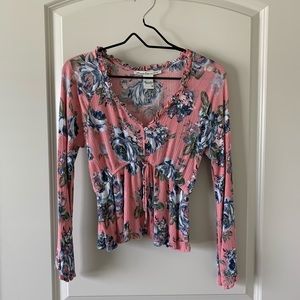 American Rag Crop Blouse
